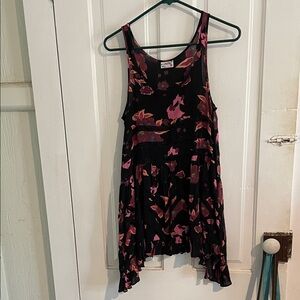 Free People Lace Trapeze Dress